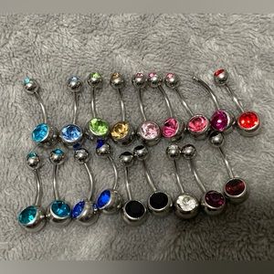 30 Belly Button Rings